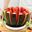 Extra Large Watermelon Slicer – Stainless Steel Fruit Cutter with Silicone Handle - PindiPop