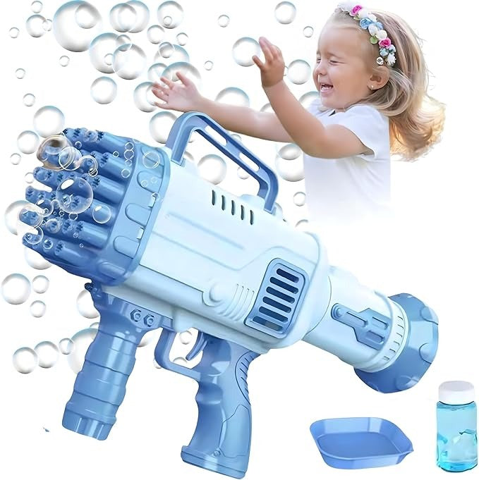 Bazooka Bubble Blower – Powerful Rocket Bubble Toy for Kids - PindiPop