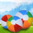Big Inflatable Rainbow Beach Ball – 30cm & 40cm Pool Toy for Kids - PindiPop