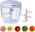 Speedy Hand Pull Chopper – 900ml, 5 Blades - PindiPop