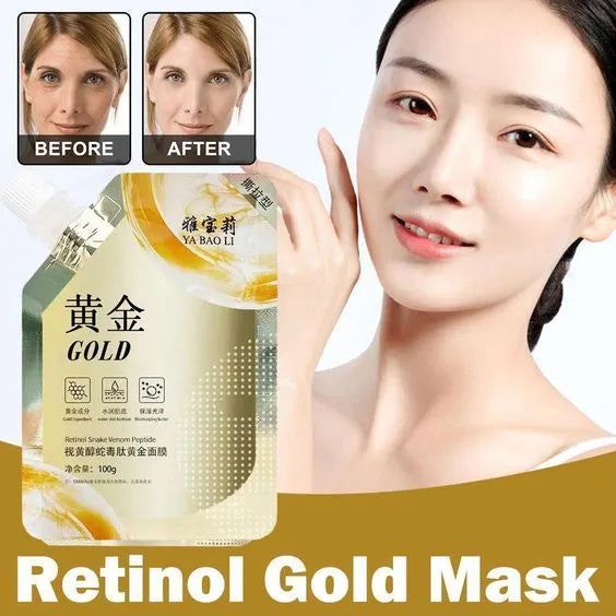 Retinol Gold Anti-Aging Firming Facial Mask – 100ML - PindiPop