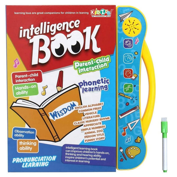 English Finger Reading Voice Book for Children - Smart Learning Toy E-Book - PindiPop