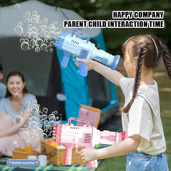 Bazooka Bubble Blower – Powerful Rocket Bubble Toy for Kids - PindiPop