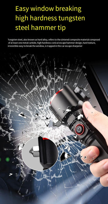 Ultra-Bright emergency 1KM Flashlight – 8800mAh & Power Bank SOS Mode