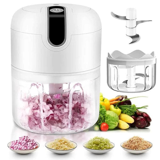 Mini Rechargeable Electric Food Chopper – 250ml - PindiPop