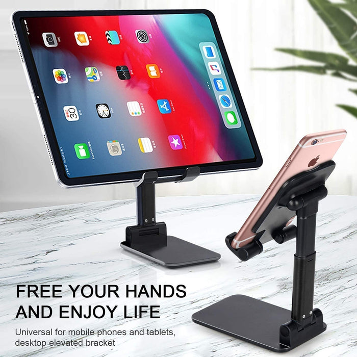 SP Dealz Adjustable Phone Stand – Portable & Stable Desk Holder - PindiPop