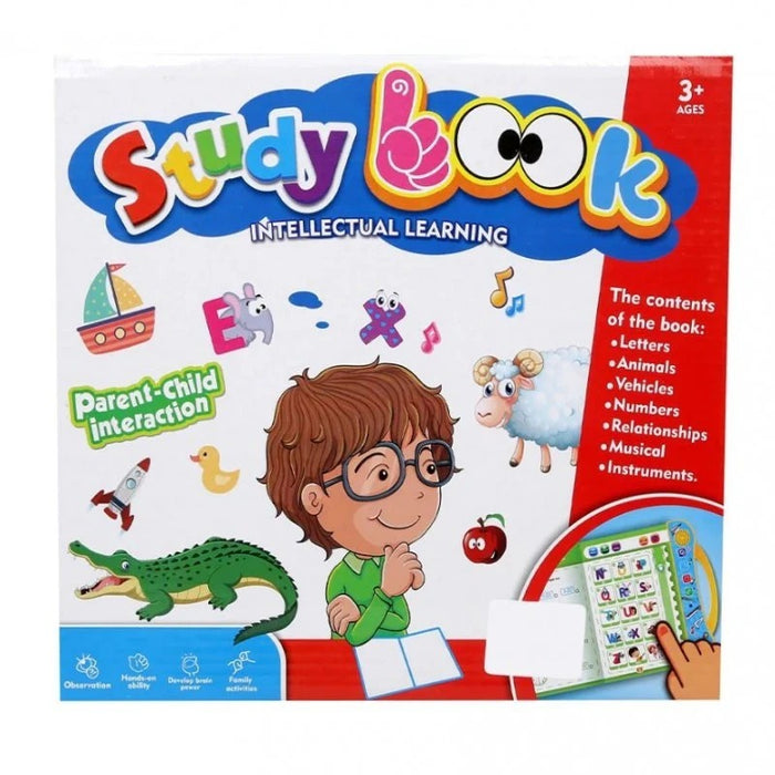 English Finger Reading Voice Book for Children - Smart Learning Toy E-Book - PindiPop