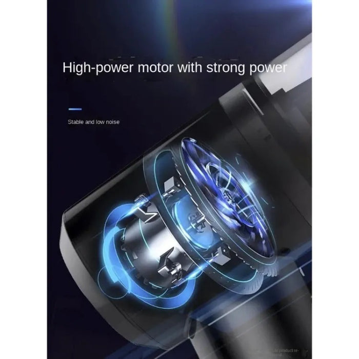 3-in-1 Cordless Handheld Vacuum – Powerful, Lightweight with LED Light - PindiPop