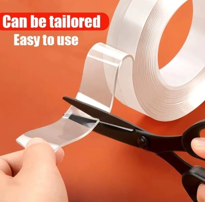 FADI. tape Nano Double Sided Tape Transparent Traceless Waterproof tape Adhesive double Tape - PindiPop